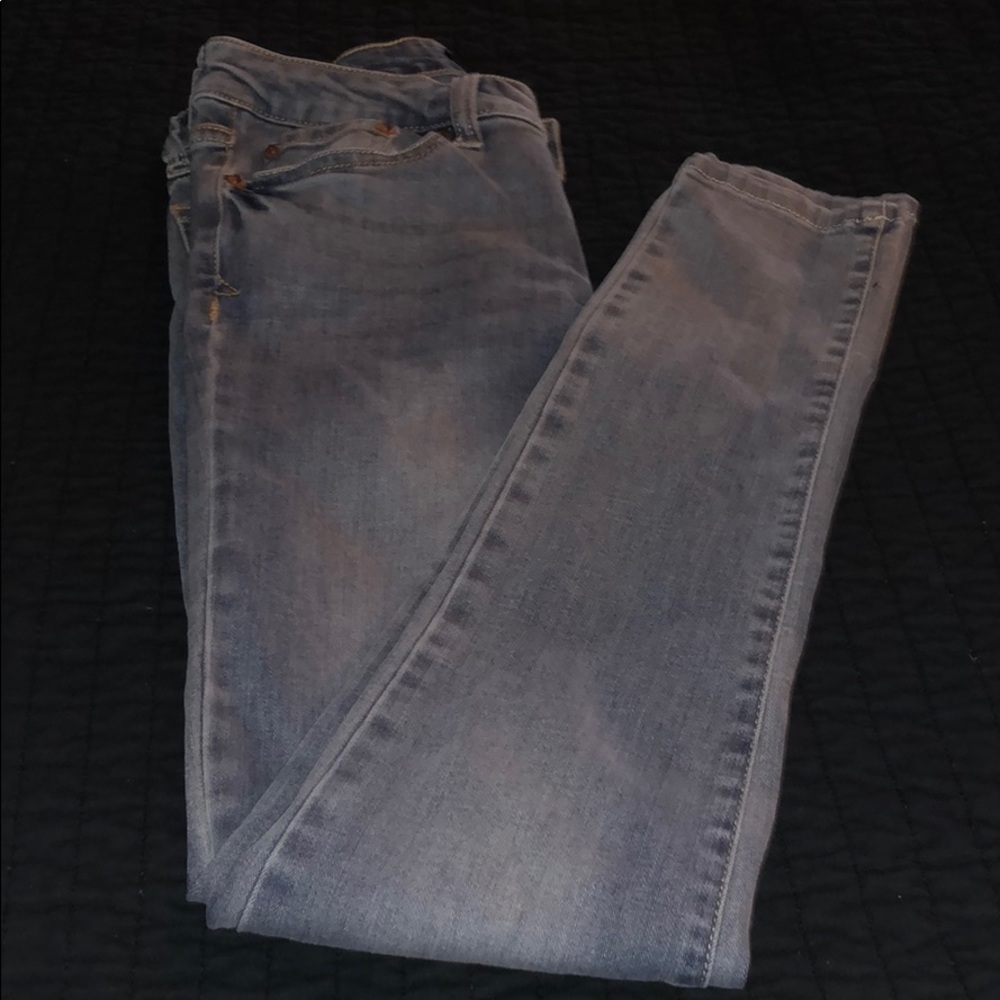 Light blue jeans